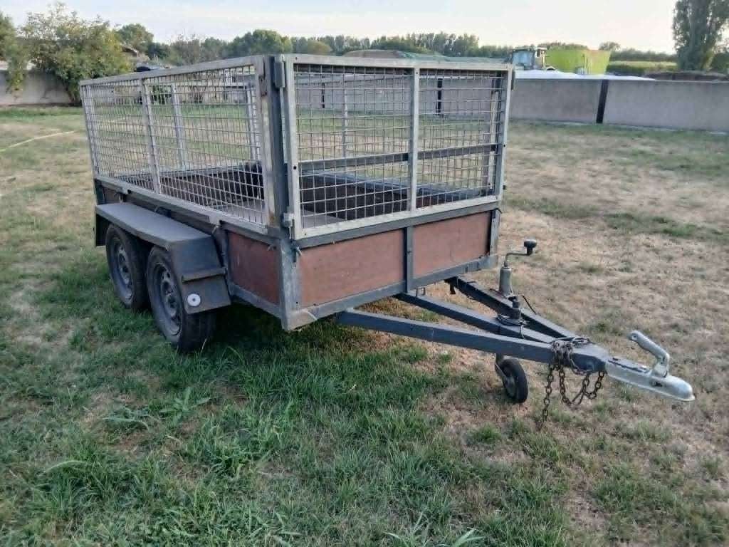 aanhangwagen auto, Ophalen, Gebruikt