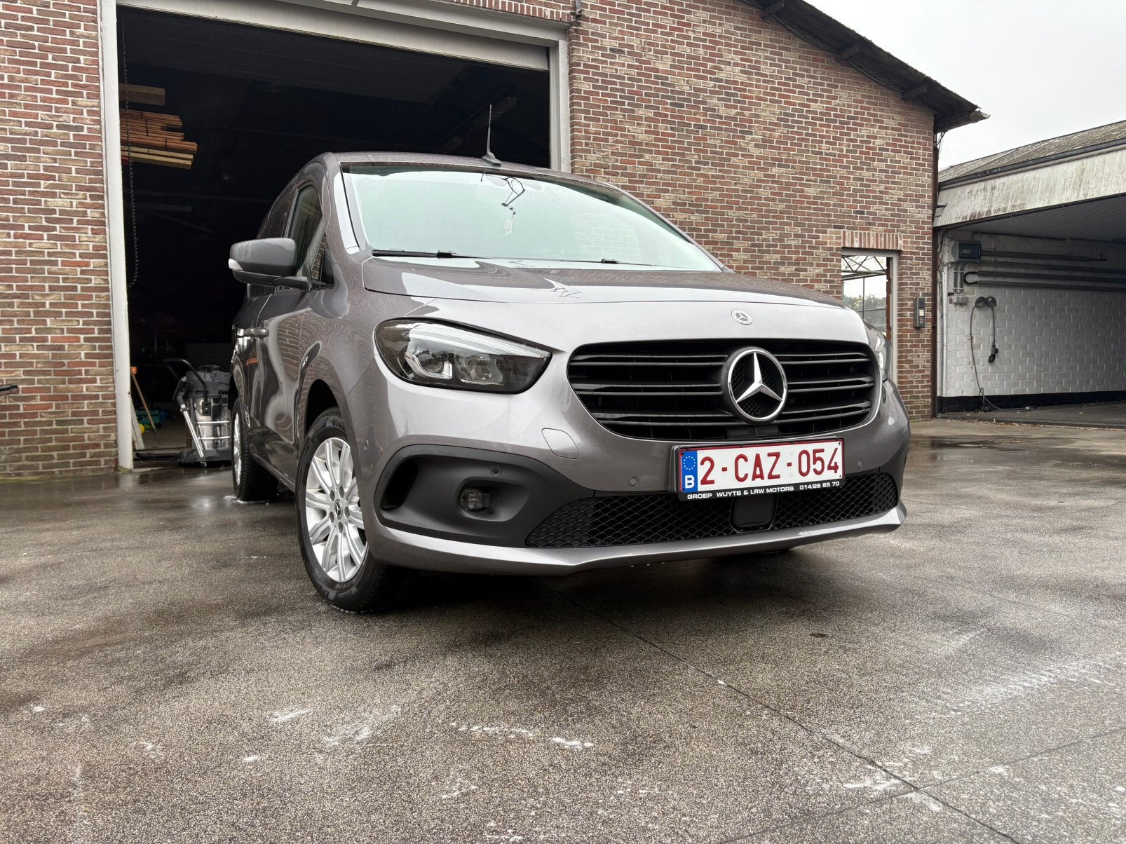Mercedes Citan, Auto's, Mercedes-Benz, Automaat, Leder, Grijs, Particulier