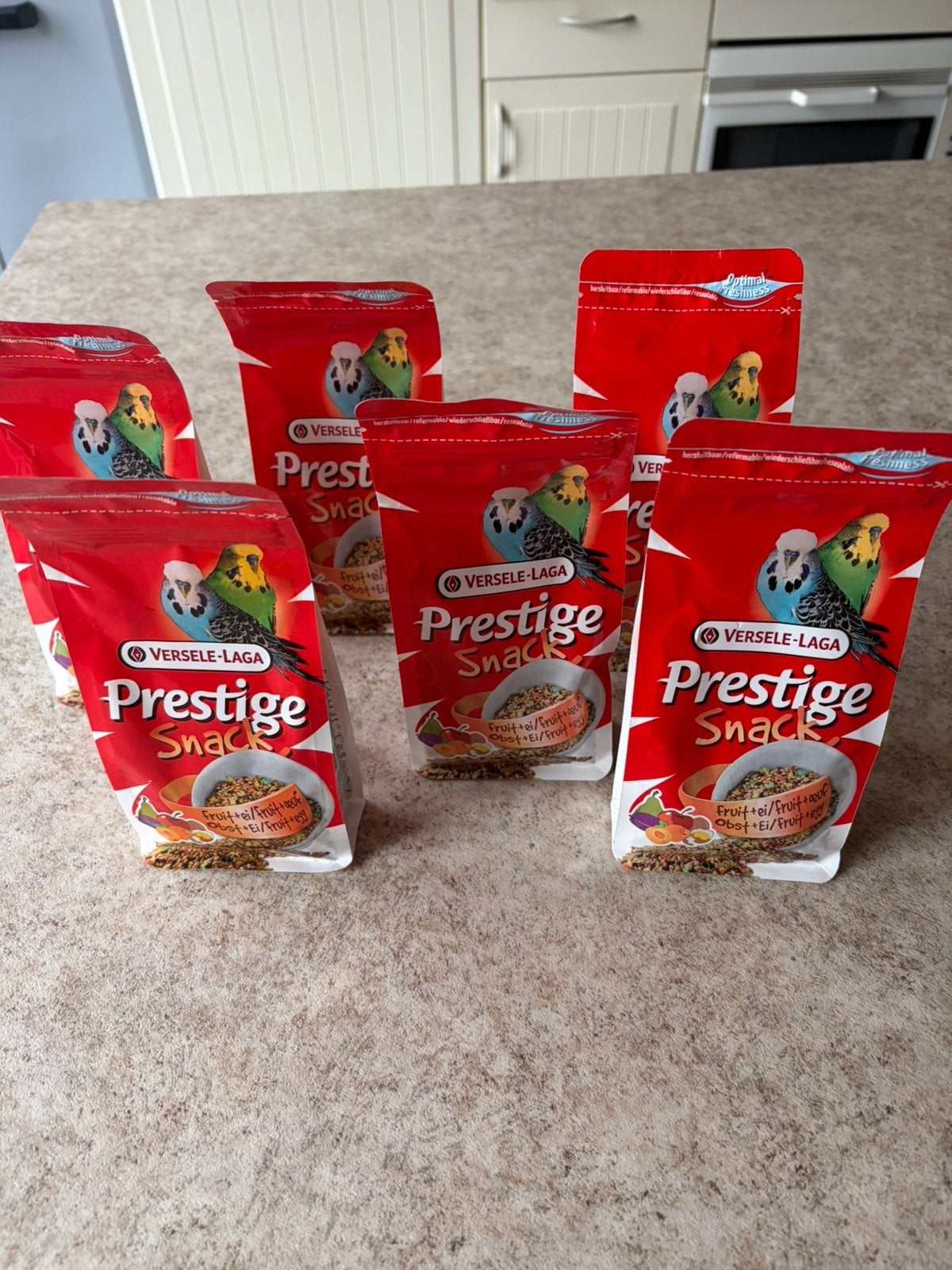 Prestige snack, Perruche