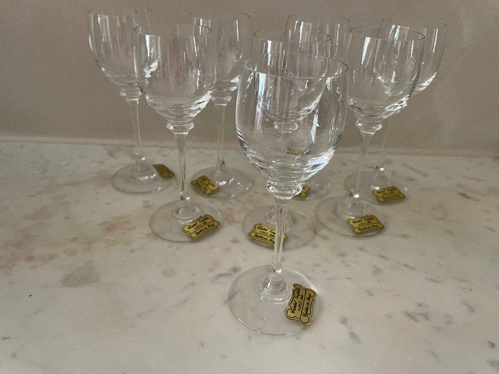 8 mooie kristallen glaasjes, Ophalen