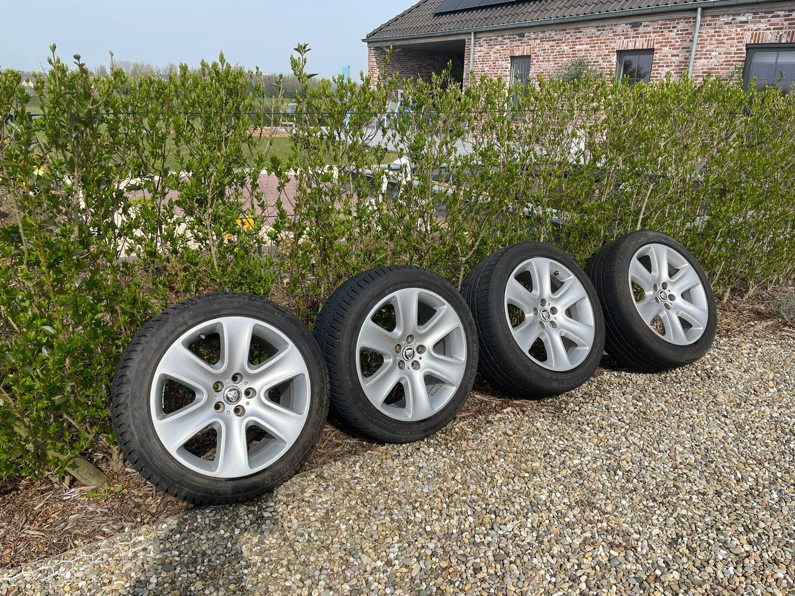 4 winterbanden Jaguar XF, Auto-onderdelen, Ophalen, Winterbanden