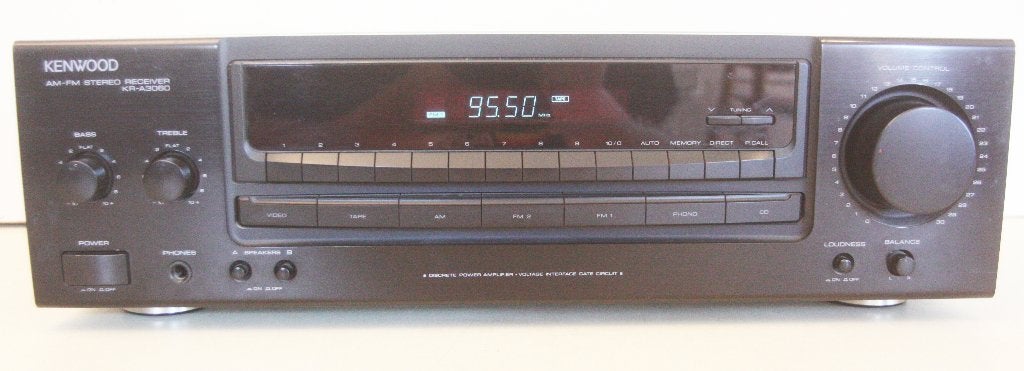 Kenwood KR-A3060 Versterker Receiver / 200 Watt / Afstandsbd, Enlèvement ou Envoi, Comme neuf, Stéréo, 120 watts ou plus