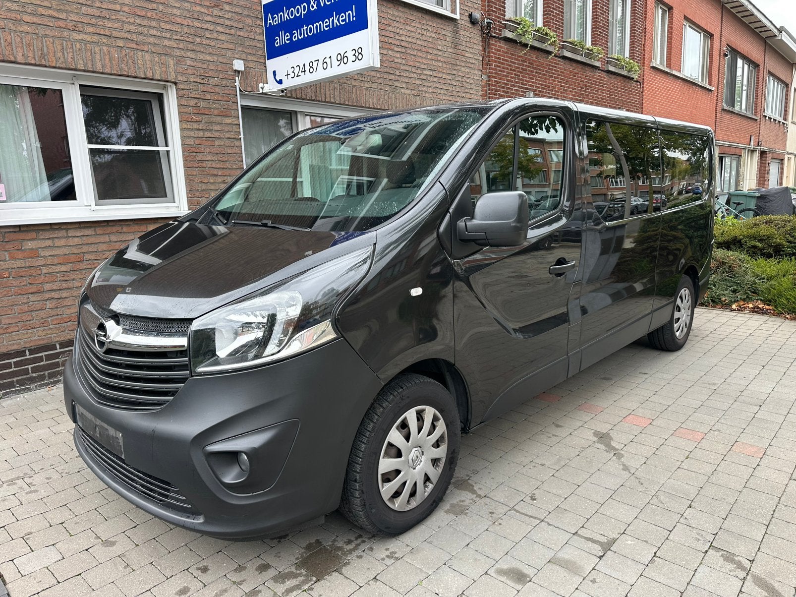 Opel Vivaro L2H1 1.6dci Biturbo! Airco* Navi* 8pl*, Auto's, Voorwielaandrijving, Dealer onderhouden, Stof, Vivaro