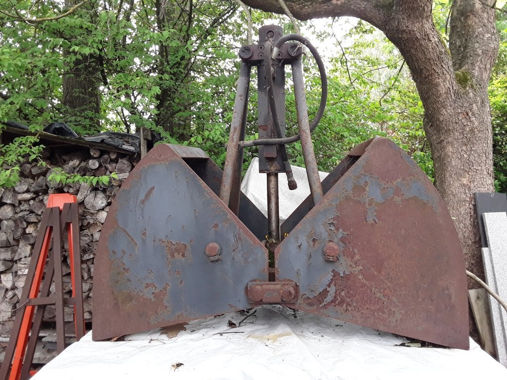 Grijper grappin voor kraan, Ophalen, Kraan