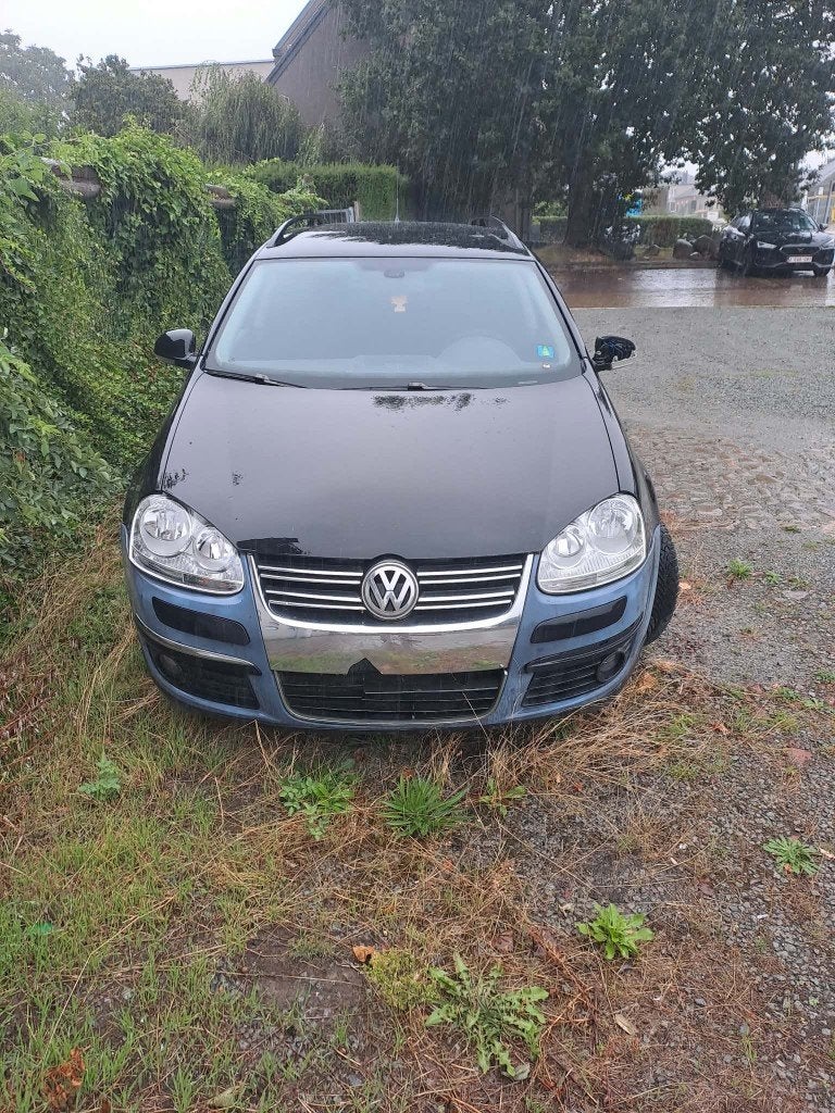 volkswagen golf 5 variant 1.9tdi 2008, Auto's, Stof, Zwart, Euro 4, 6 cilinders