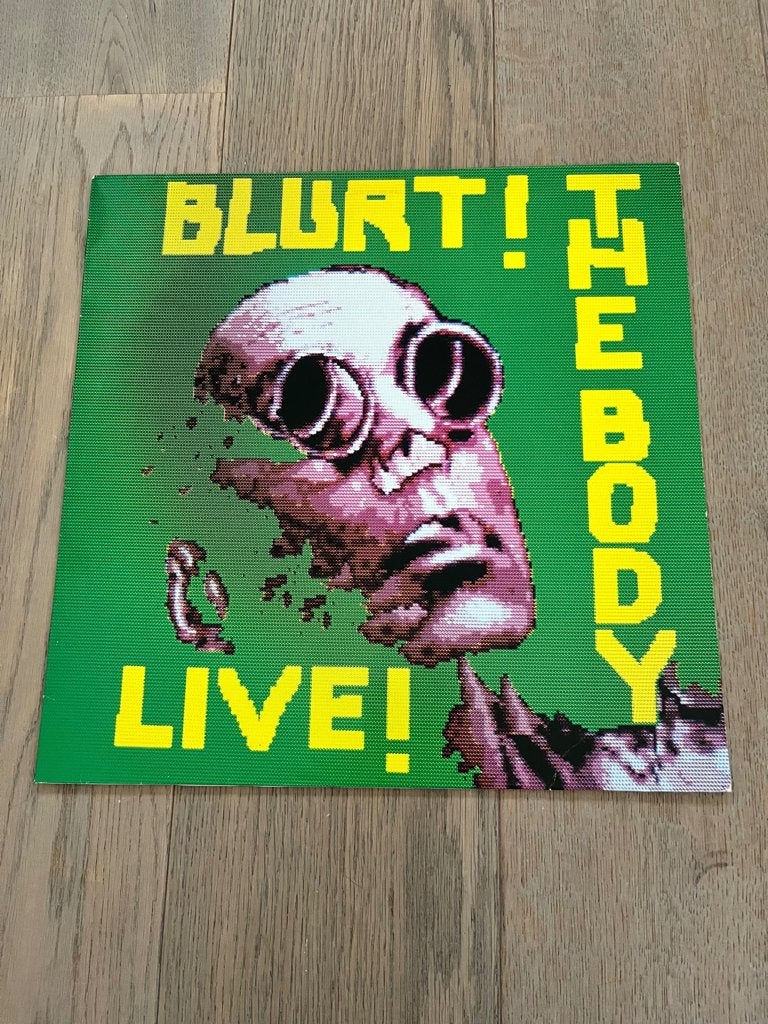 BLURT - The Body Live * 1989 *Milton*new wave jazz* TOPSTAAT, Cd's en Dvd's, Vinyl | Rock, 1980 - 1989, Alternative, Ophalen of Verzenden