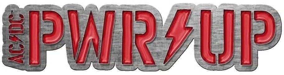 AC/DC - PWR UP - ijzeren pin officiële merchandise, Verzamelen, Ophalen of Verzenden, Nieuw