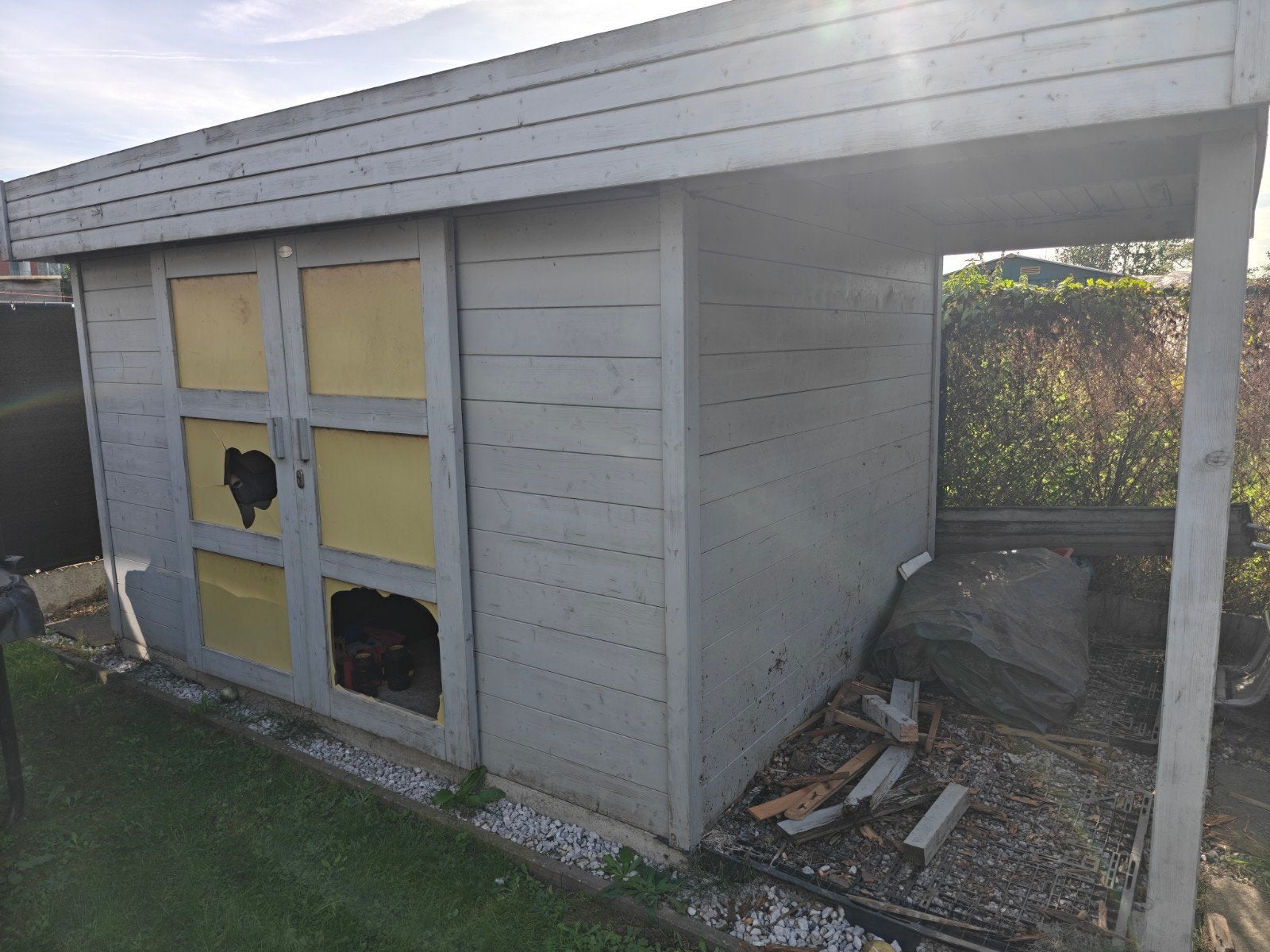 gratis tuinhuis, Tuin en Terras, Ophalen, Tuinhuis