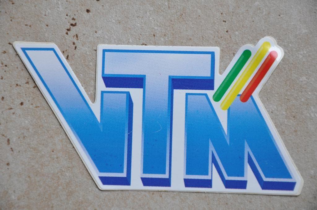 VINTAGE sticker VTM, Verzamelen, Verzenden