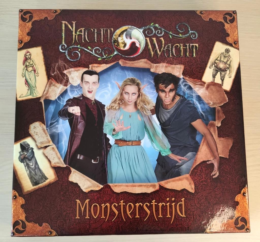 Coöperatief bordspel van Nachtwacht : Monsterstrijd, Ophalen of Verzenden, Zo goed als nieuw, Studio 100