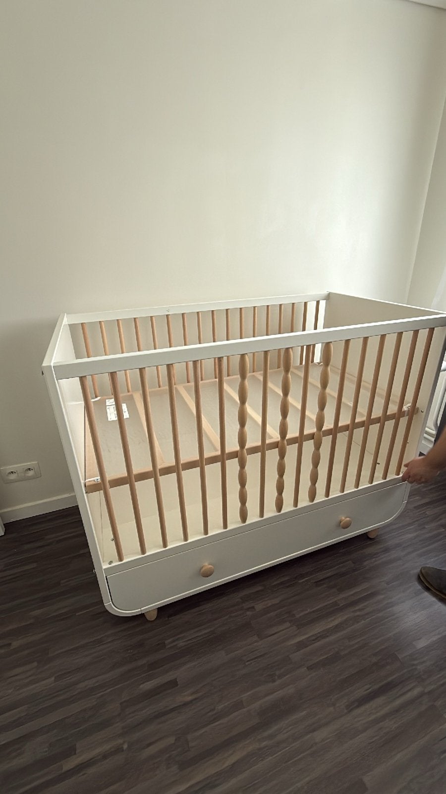 IKEA baby bed met lade, Enlèvement, Comme neuf