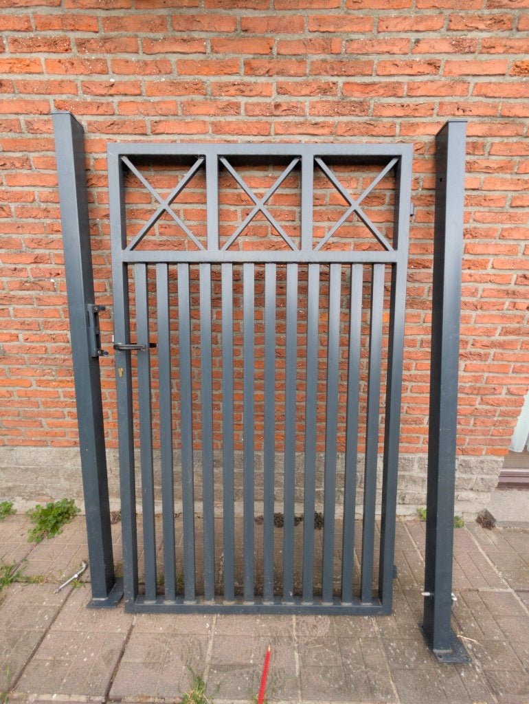 Metalen tuinpoort – 105 cm breed, Tuin en Terras, Ophalen, IJzer