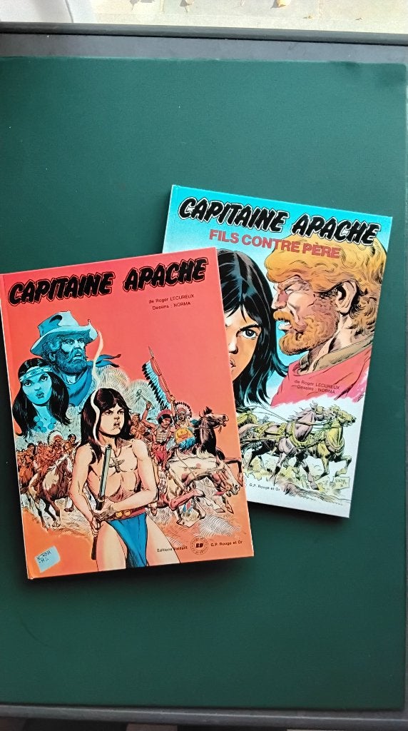 2 HC Capitaine Apache nrs 1 en 3., Ophalen of Verzenden, Zo goed als nieuw, Lecureux, Meerdere stripboeken