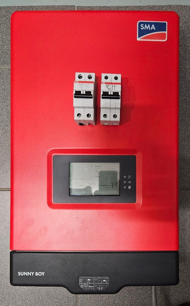 SMA omvormers, Doe-het-zelf en Bouw, Zonnepanelen en Toebehoren, Ophalen, Gebruikt