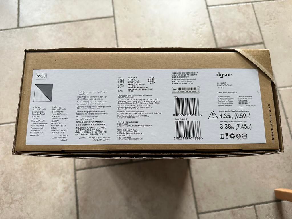 Dyson Floor Dok Multi, Enlèvement, Aspirateur