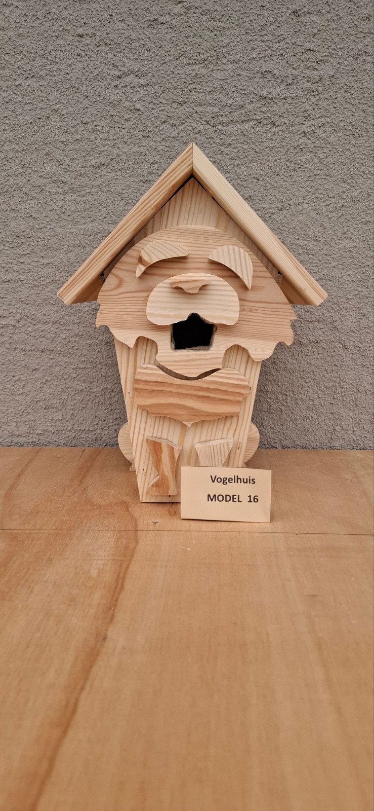 vogelhuisje in de vorm van een leeuwtje., Enlèvement, Neuf