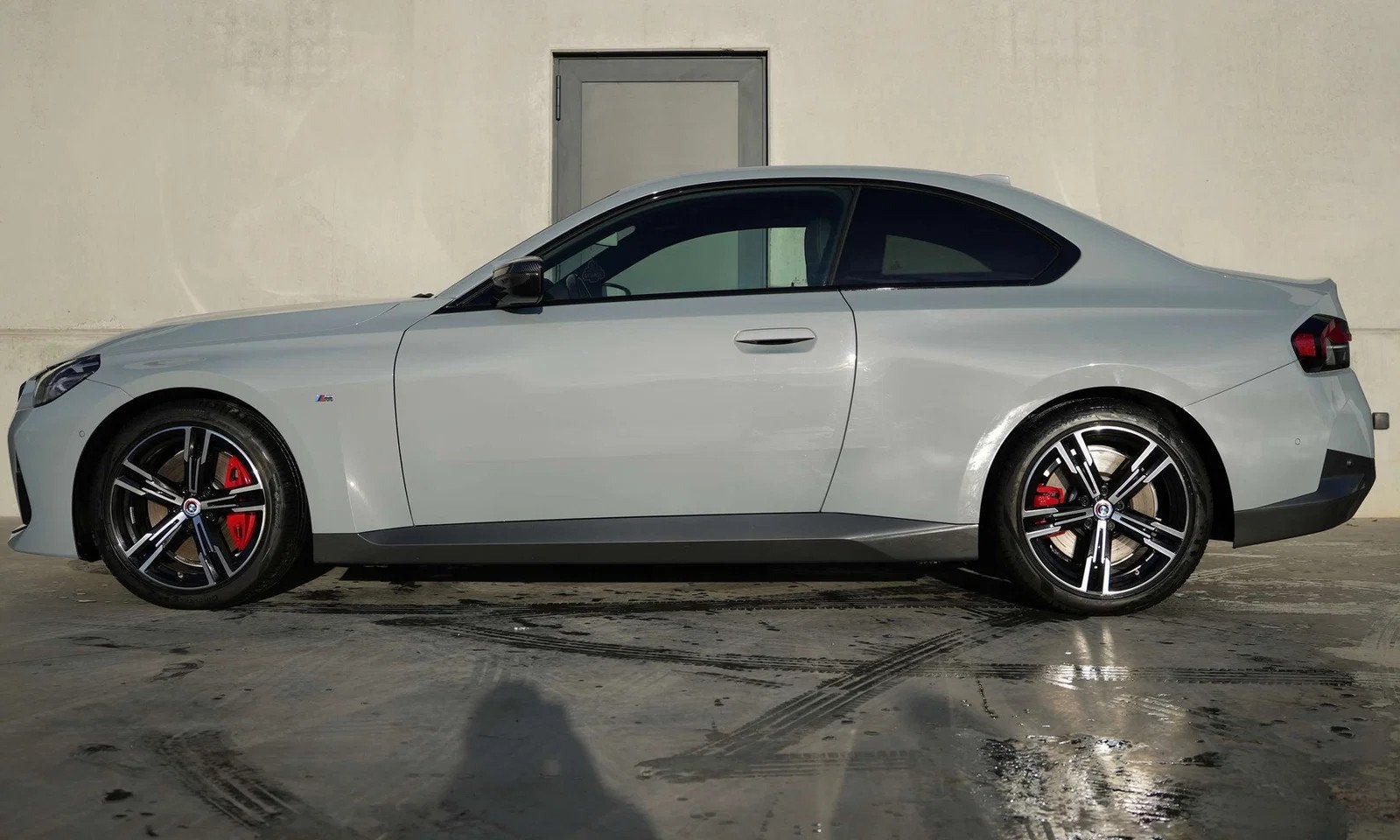 BMW 2 Serie 220 M Sport | Brooklyn Grey | Adaptieve LED | Ca, Auto's, Automaat, 145 kW, Gebruikt, Zwart