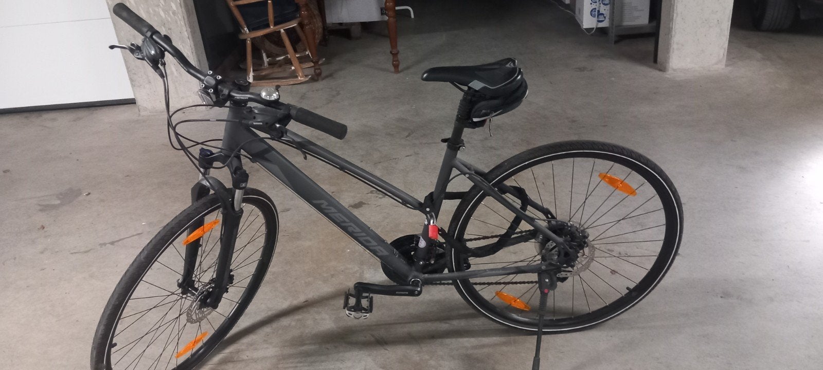 Mooie Merida dames sportfiets, Fietsen en Brommers, Fietsen | Dames | Sportfietsen en Toerfietsen, Zo goed als nieuw, 15 tot 20 versnellingen