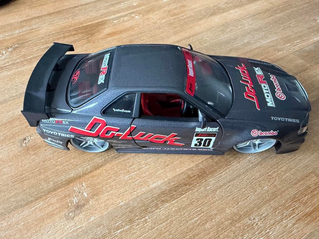 Schaalmodel Nissan Skyline GTR R34, Ophalen of Verzenden, Zo goed als nieuw, Auto, Jada