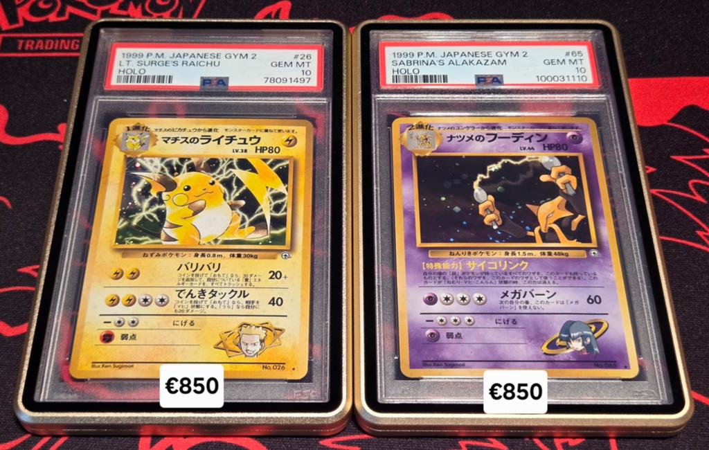 Pokémon - Vintage PSA 10 slabs -, Hobby en Vrije tijd, Ophalen of Verzenden, Nieuw, Losse kaart, Foil