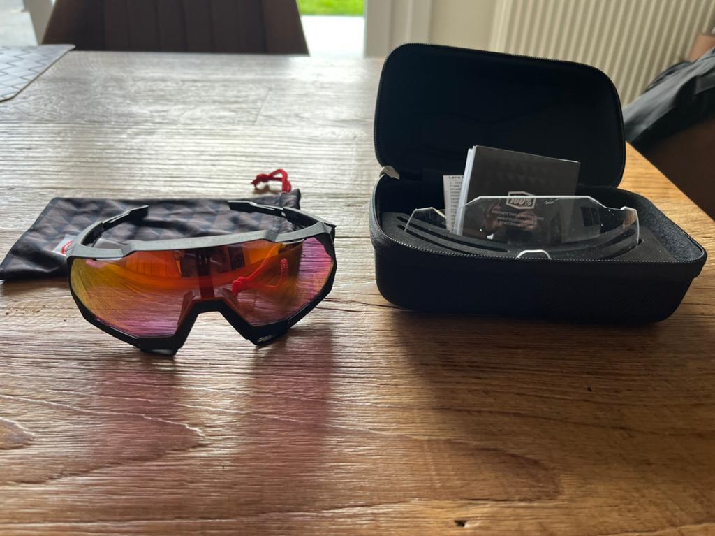 Fietsbril 100%, Handtassen en Accessoires, Zonnebrillen en Brillen | Heren, Ophalen, Gebruikt