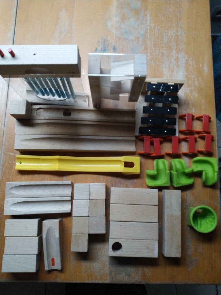 Houten knikkerbaan Haba, Kinderen en Baby's, Ophalen, Gebruikt, Overige typen