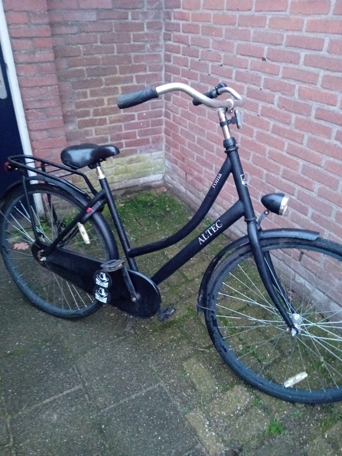altec 28" omafiets / studentefiets/ kotfiets, Ophalen, Terugtraprem, Altec, Gebruikt