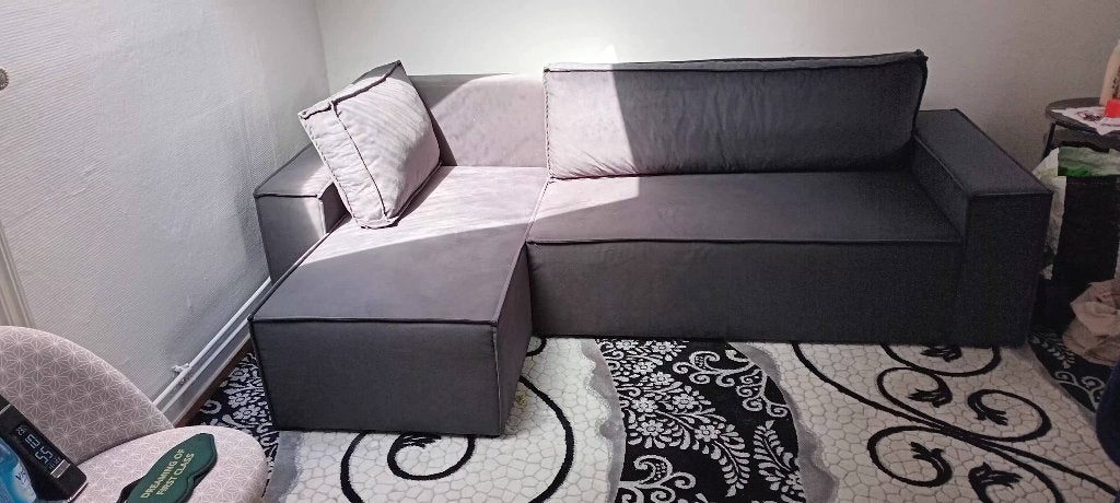 Canapé-lit d'angle convertible, 4 places, Maison & Meubles, Canapés | Salons, Neuf, 250 à 300 cm, Banc d'angle, Quatre personnes ou plus