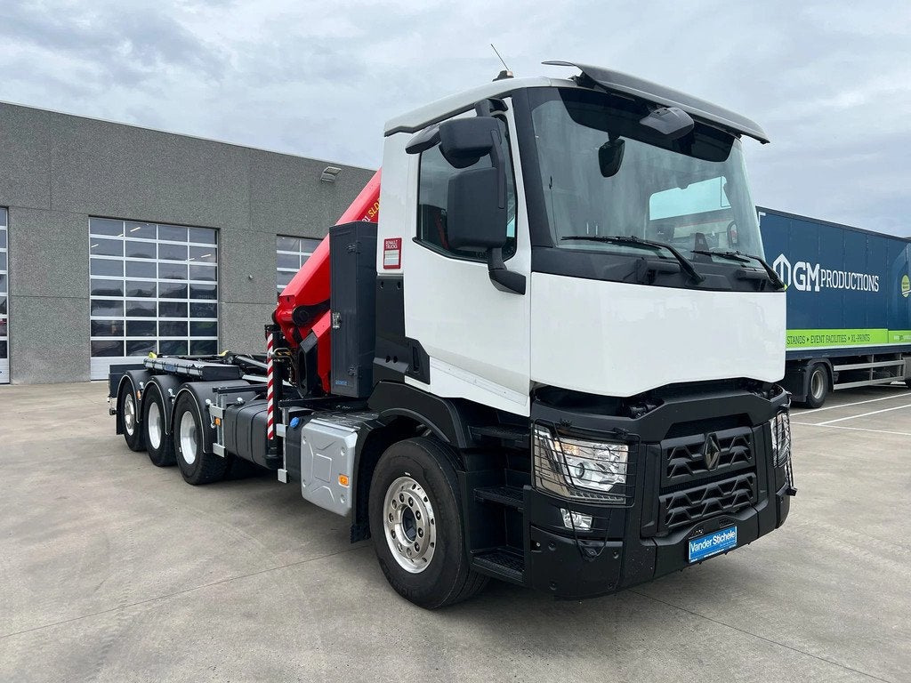Renault C480 PALFINGER PK 24.001 SLD C - NIEUW MULTILIFT CON, Auto's, Vrachtwagens, Automaat, Euro 6, Renault, Wit