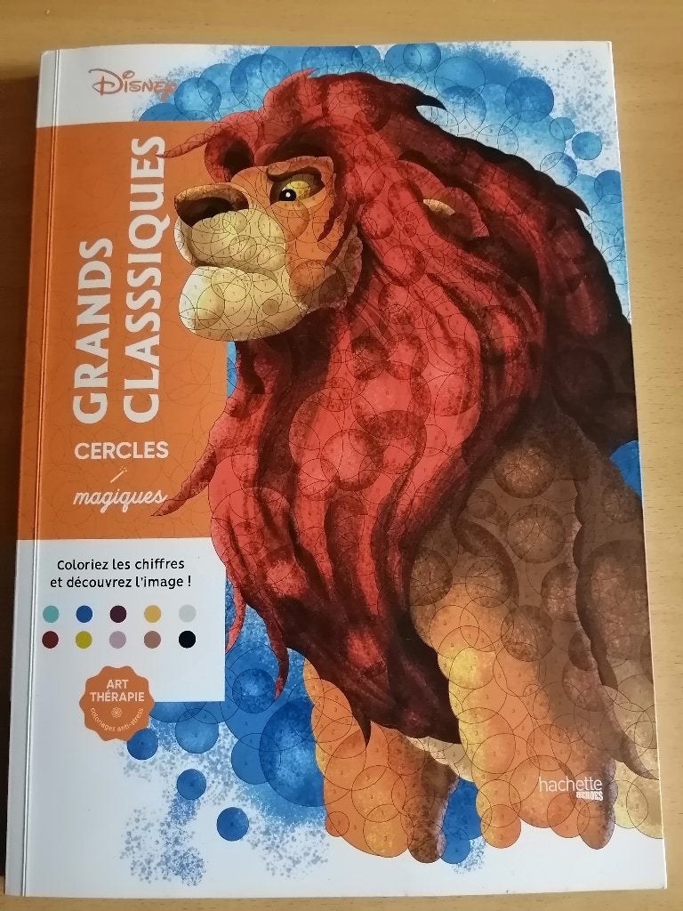 Grands classiques Disney - Art thérapie, Enlèvement ou Envoi
