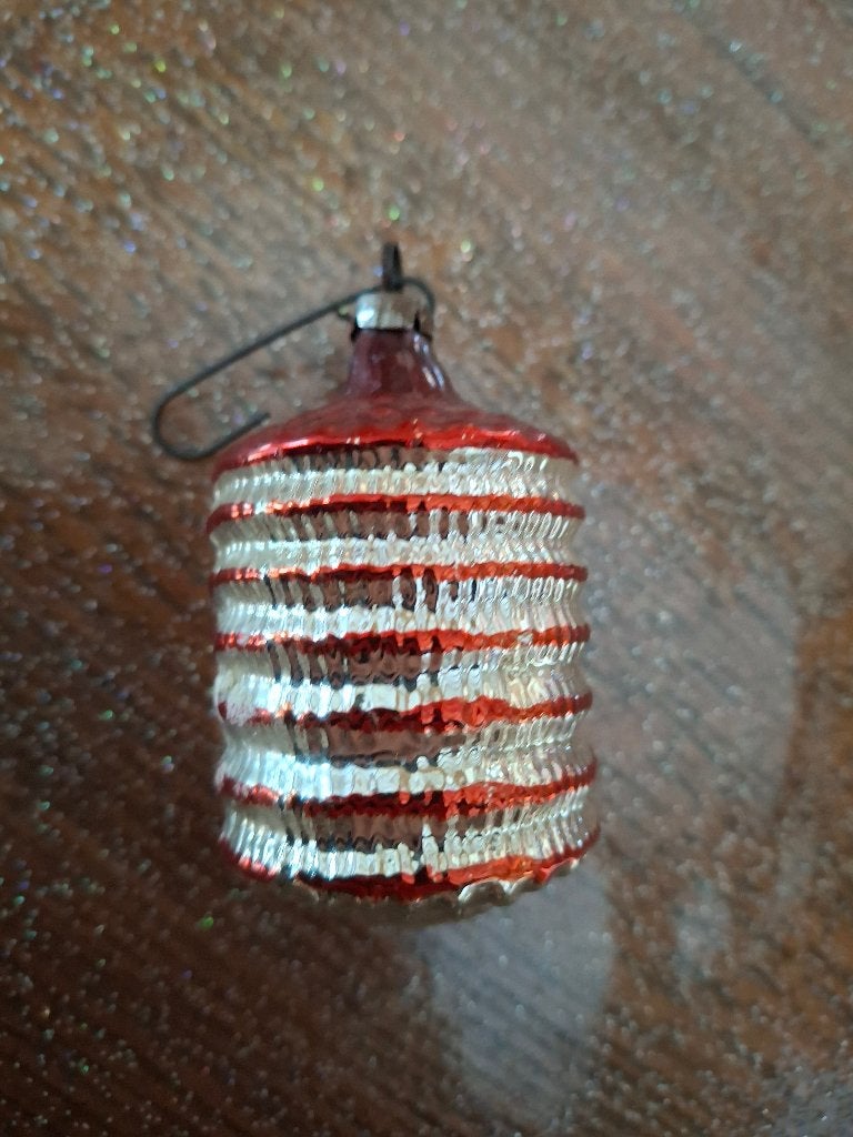 Ancienne boule de noel en verre, Enlèvement ou Envoi, Utilisé