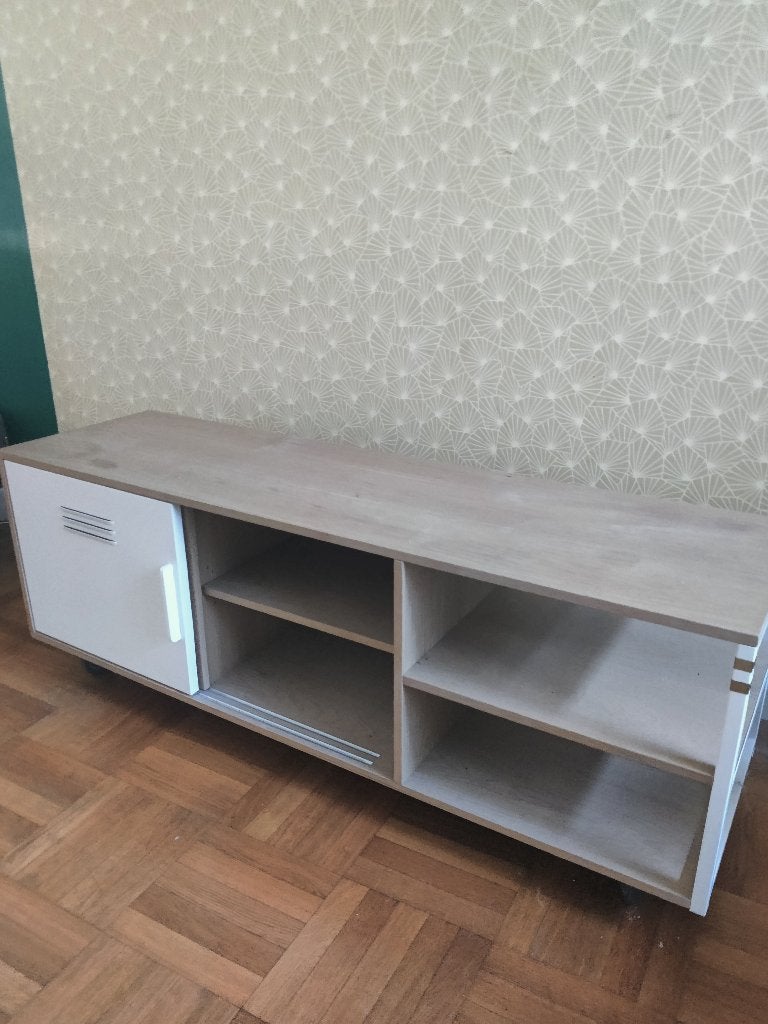 Tv meubel Maison du monde, Ophalen, 100 tot 150 cm, Minder dan 100 cm, 25 tot 50 cm