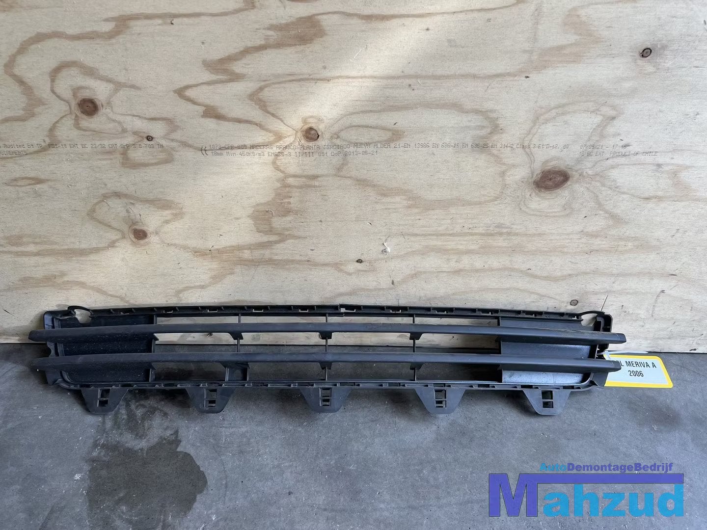 OPEL MERIVA A Voorbumper bumper rooster 2003-2010, Auto-onderdelen, Gebruikt, Voor, Opel Automobile GmbH, Kontakt@opel-infoservice.de