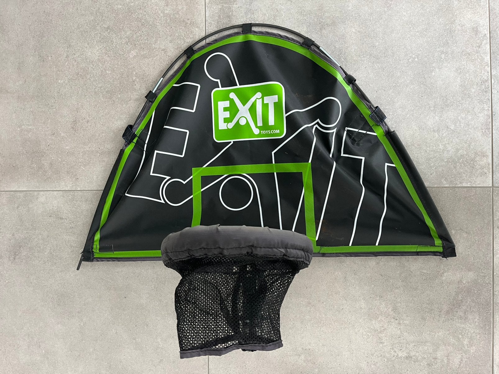 Gratis - Basketbalring voor exit trampoline, Kinderen en Baby's, Speelgoed | Buiten | Trampolines, Ophalen, Gebruikt
