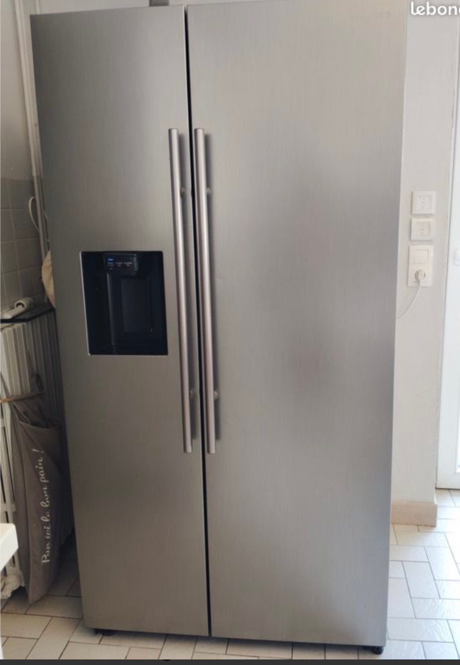 Frigo américain samsung en très bon état, Electroménager, Classe énergétique A ou plus économe, Avec compartiment congélateur