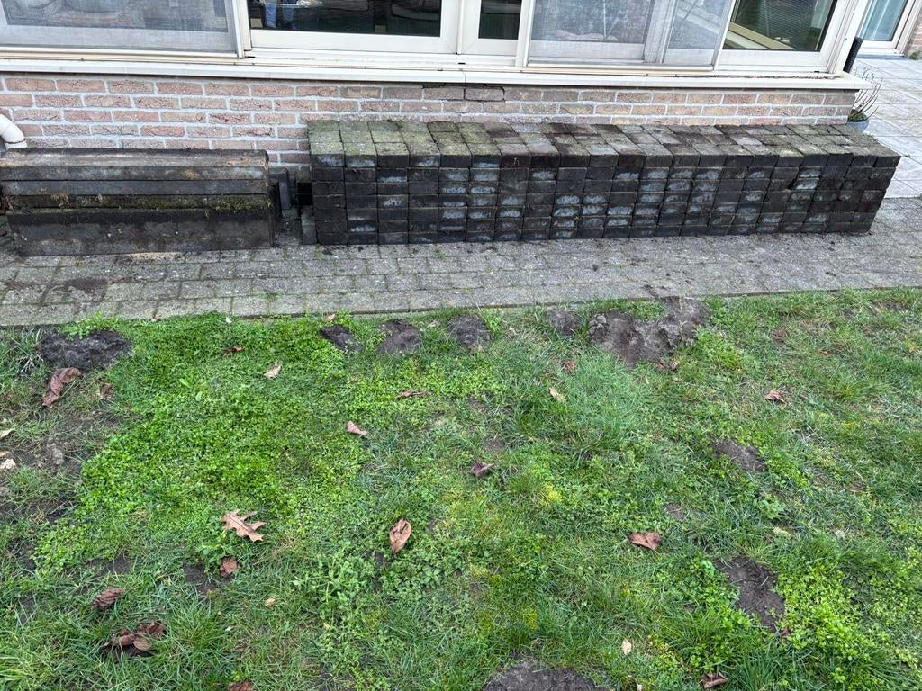 Klinkers voor oprit of terras, Tuin en Terras, Tegels en Klinkers, Ophalen, Zo goed als nieuw, Beton, Klinkers