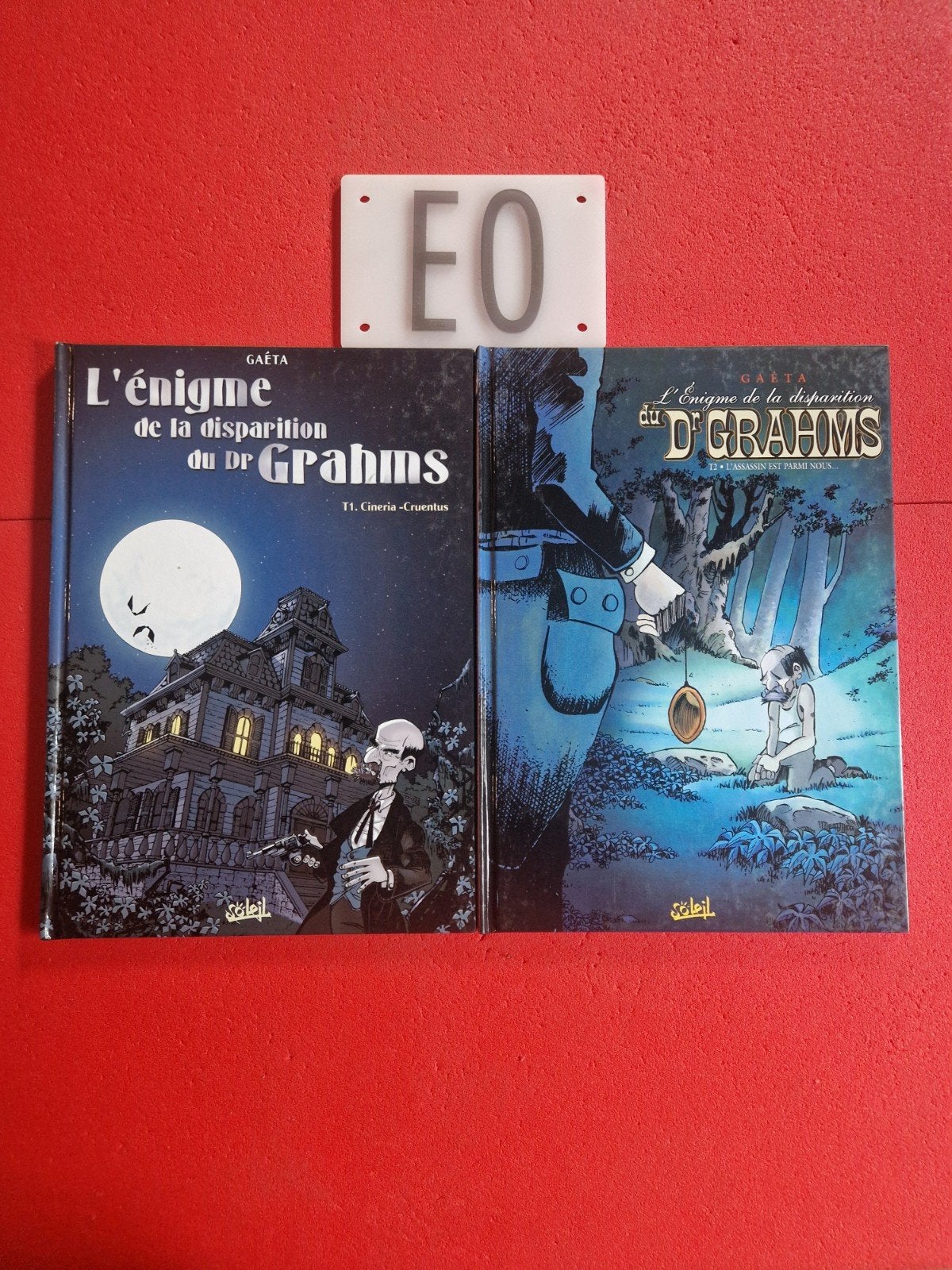 lot de 2 bd dr grahms 1 et 2,EO ( intégrale de la série), Livres, Enlèvement ou Envoi