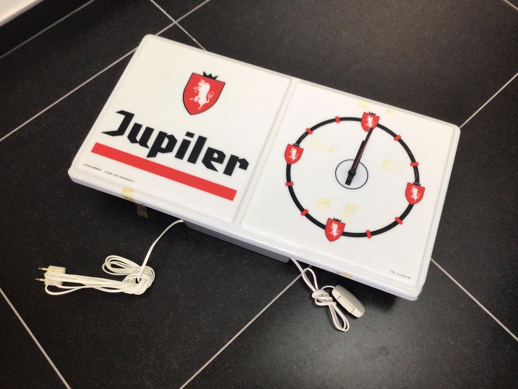 Lichtreclame Jupiler, Verzamelen, Ophalen, Gebruikt, Lichtbak of (neon) lamp