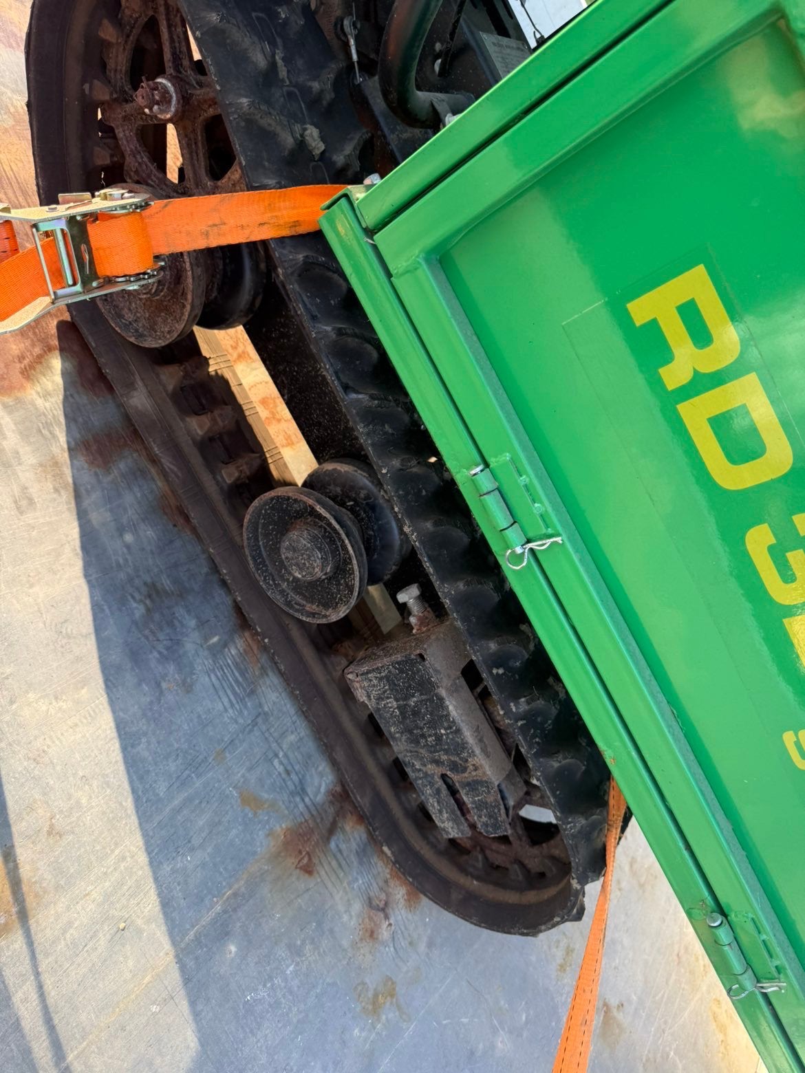 Dumper, Zakelijke goederen, Ophalen
