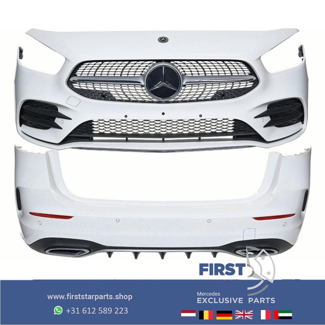 W247 BUMPER SET Mercedes B KLASSE AMG PAKKET VOORBUMPER + AC, Gebruikt, -, Ophalen of Verzenden, Bumper