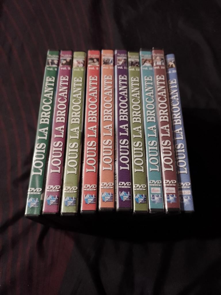 Te koop lot van 10 dvd's uit de serie Louis la Brocante, Vanaf 9 jaar, Ophalen of Verzenden, Zo goed als nieuw, Drama