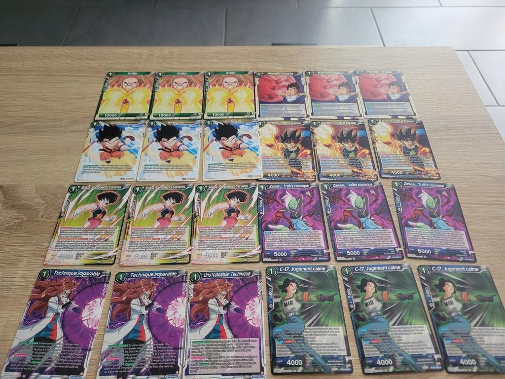 Carte dragon ball