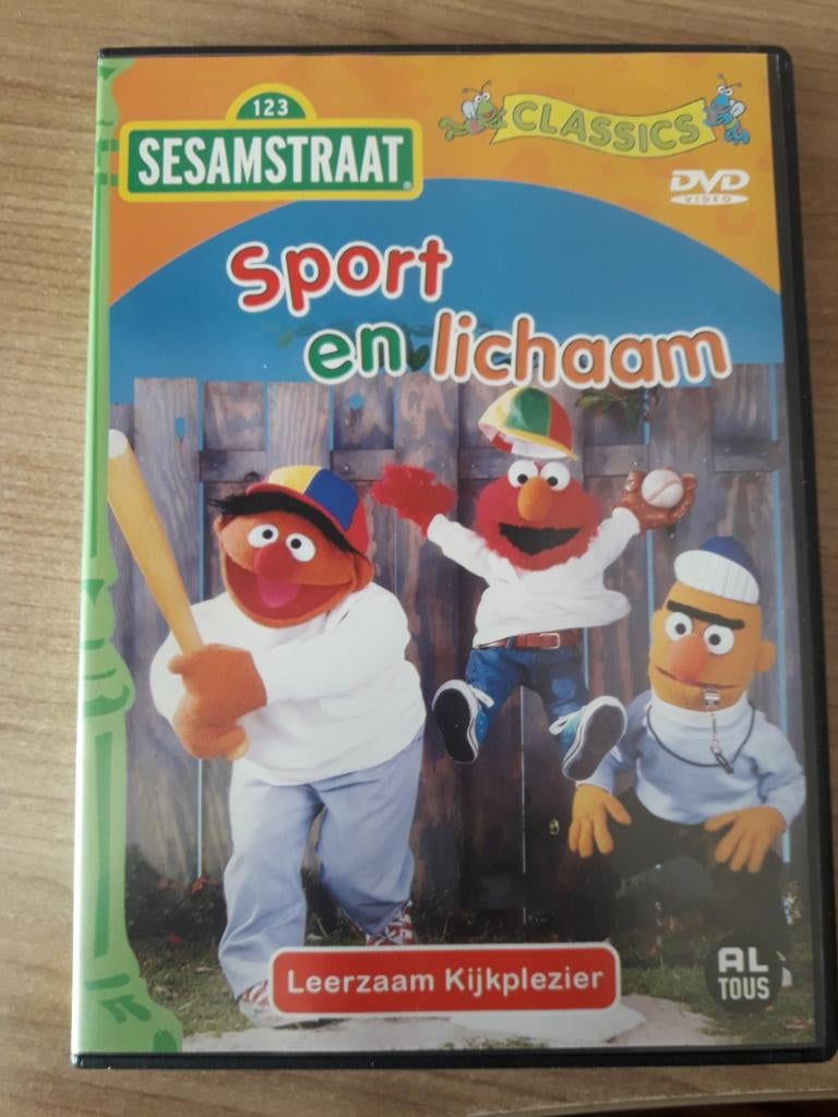 DVD Sesame Street sport et carrosserie, CD & DVD, DVD | Enfants & Jeunesse, Enlèvement ou Envoi, Tous les âges, Comme neuf, Autres genres