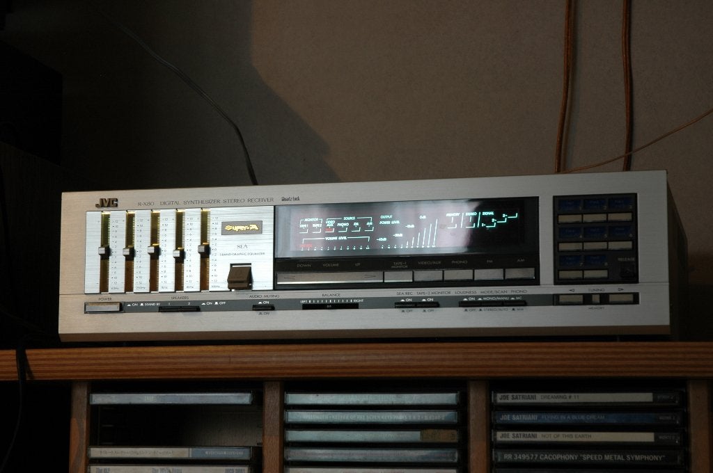 JVC R-X80, Ophalen, JVC, Zo goed als nieuw, 60 tot 120 watt