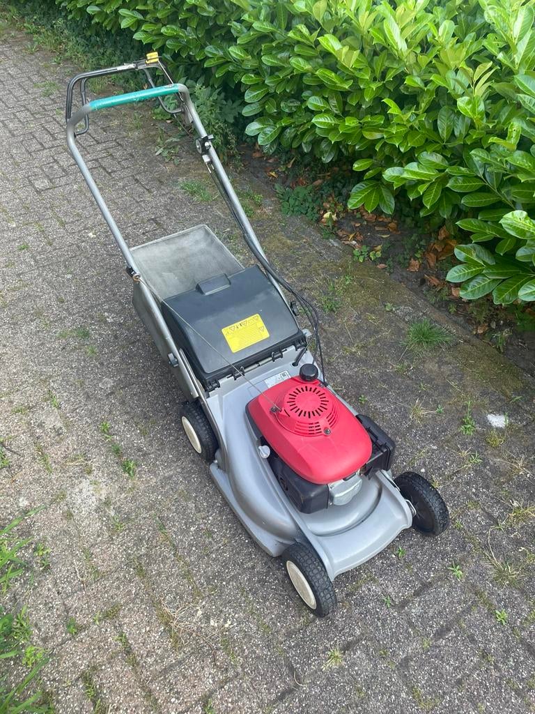 Grasmaaier honda hrb476c, Tuin en Terras, Grasmaaiers, Ophalen, Zo goed als nieuw, Opvangzak