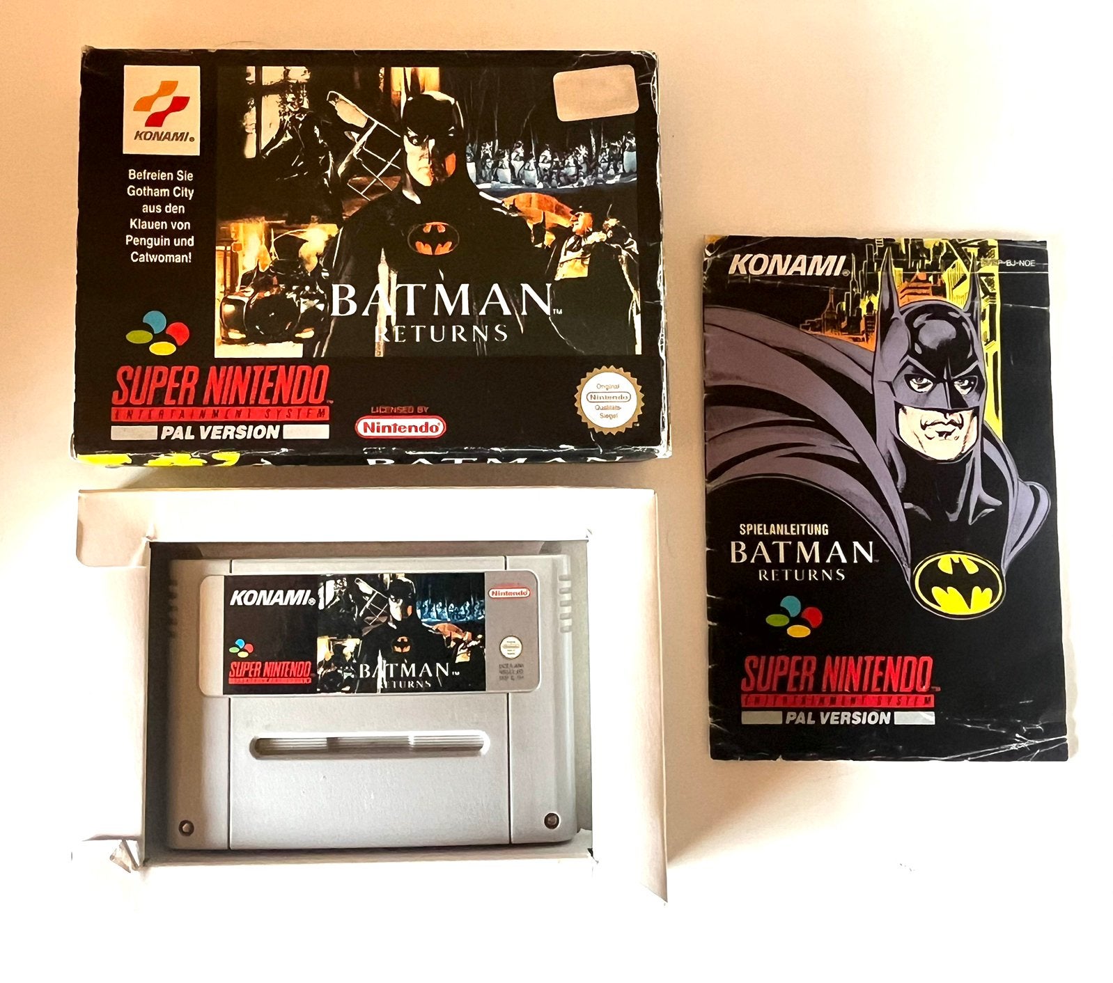 Batman returns super Nintendo, Games en Spelcomputers, Games | Nintendo Super NES, Ophalen, Zo goed als nieuw