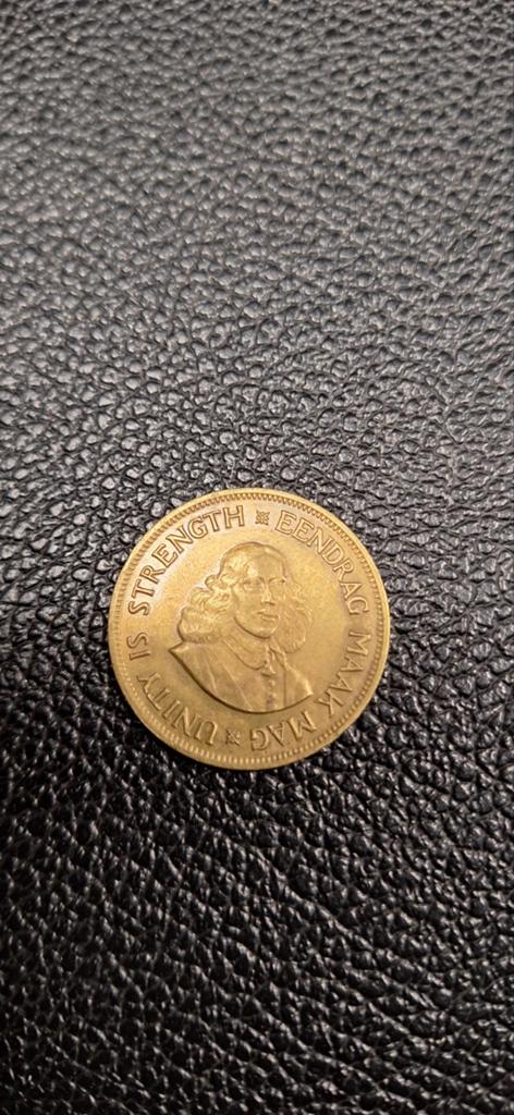 Zuid-Afrika 1 cent 1961, Postzegels en Munten, Munten | Afrika, Ophalen of Verzenden, Zuid-Afrika