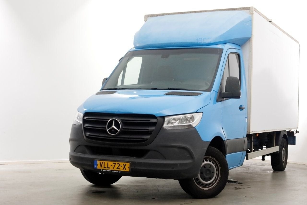 Mercedes-Benz Sprinter 311 CDI 115pk E6 RWD Bakwagen met ach, Auto's, Blauw, Mercedes-Benz, Bedrijf, ABS