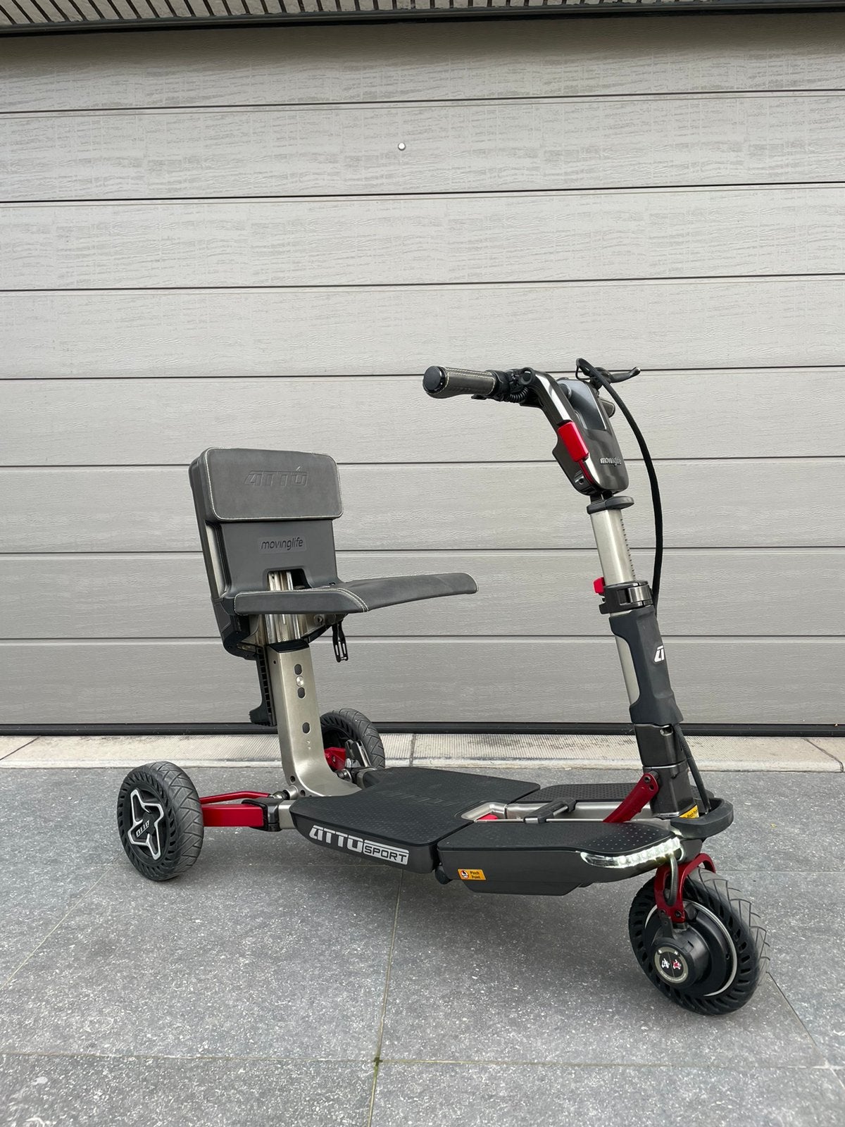 Scootmobiel Atto Sport scooter électrique pliable état neuf, Divers, Enlèvement ou Envoi, Pliant, Comme neuf, Fauteuil roulant électrique