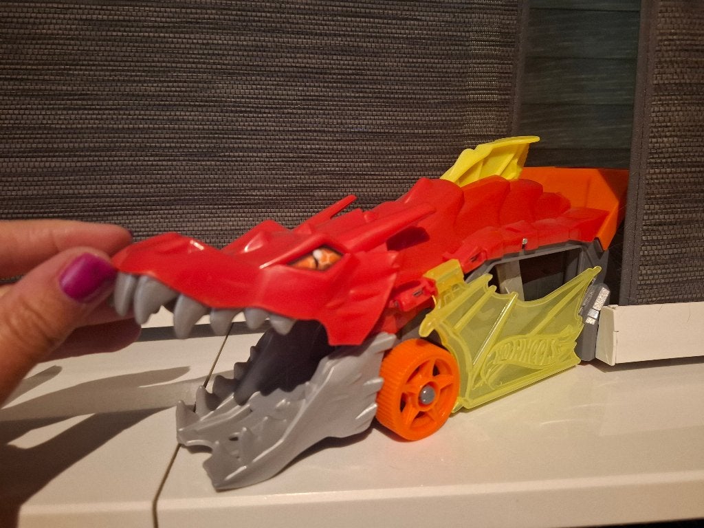 Hotweels Draken Transporter, Ophalen, Zo goed als nieuw